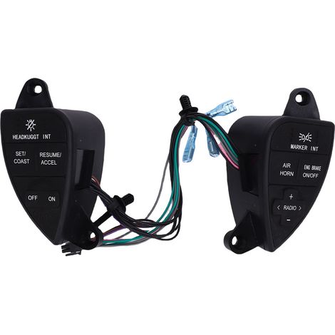 Commutateur régulateur vitesse volant 2611199C91 – Côté conducteur remplacement International ProStar 2007-2016, intérieur (1/5)