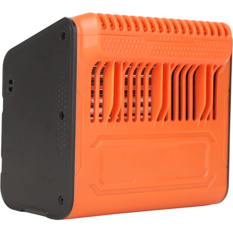Tragbarer Gürtelclip-Ventilator, 10000 mAh, kompakt, USB-aufladbar, ohne Rotorblätter, freihändig, für den Außeneinsatz (1/5)