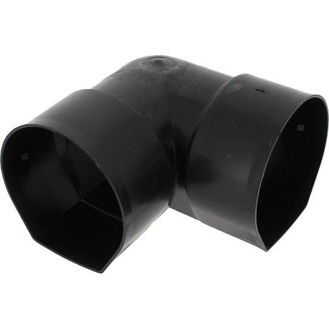 Coude 90° pour drain routier bleu Ø110 – Raccord en PVC – Filetage entrée 110mm – Fixation par collerette