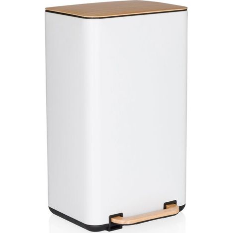[GEBRAUCHT] B-Ware HJH OFFICE CLEAN NATURA Mülleimer Abfallbehälter Papierkorb Küche 30 Liter (1/2)