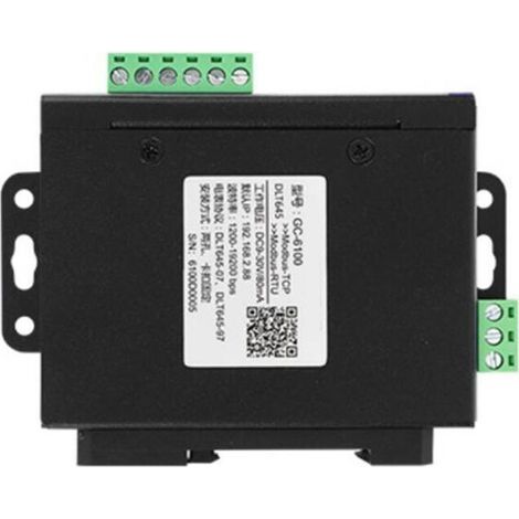 Convertisseur de Protocole DLT645 Vers Réseau Modbus RTU, Lecteur de Compteur Centralisé, Protocole DL, électricité Vers Ethernet