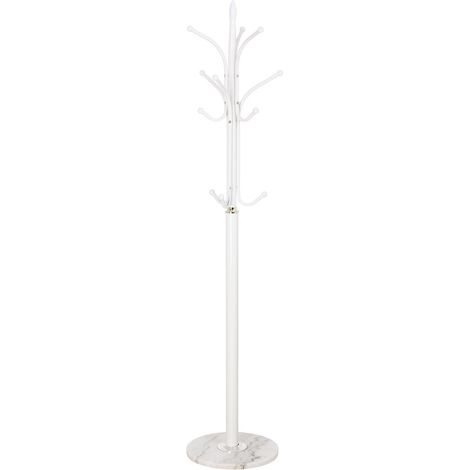 Perchero de metal con  y 6 ganchos D36X176h cm