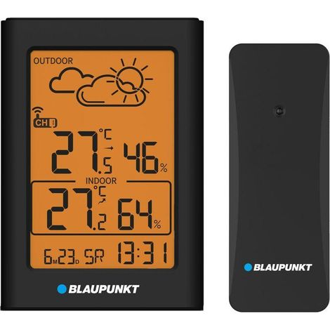 Wetterstation la crosse WS15BK schwarz 13 cm