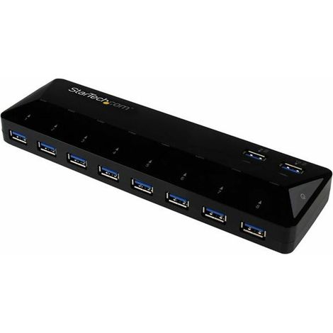 HUB USB 3.0 10 PUERTOS 2X 1 5A (1/3)