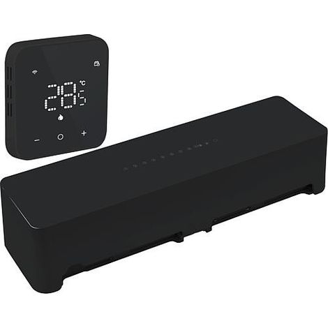 Distributeur de régulation avec thermostat d'ambianceH 64-MT Master, noir (1/5)