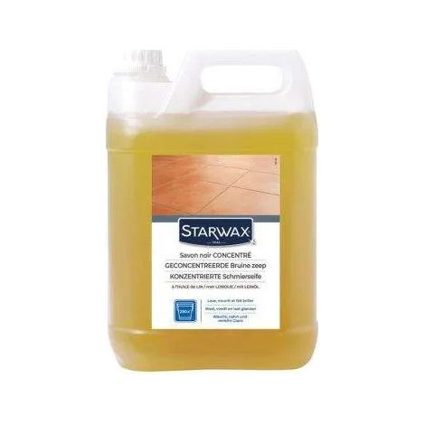 STARWAX jabón de aceite de linaza negro 5 l Starwax