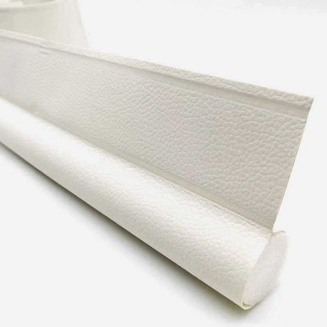 Joint de porte blanc 95 cm, mousse autocollante étanche, coupe-vent et insonorisante (1/5)