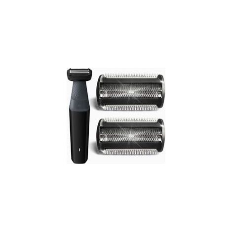 Packung mit 2 Ersatzscherköpfen, kompatibel mit Philips Bodygroom Series 7000, 5000 und 3000 Rasierern