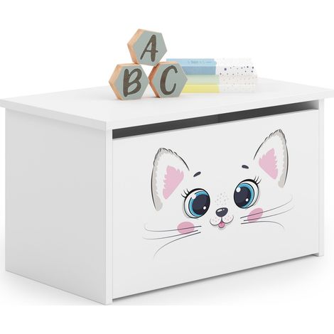 Scatola dei giocattoli Daria - Gatto rosa
