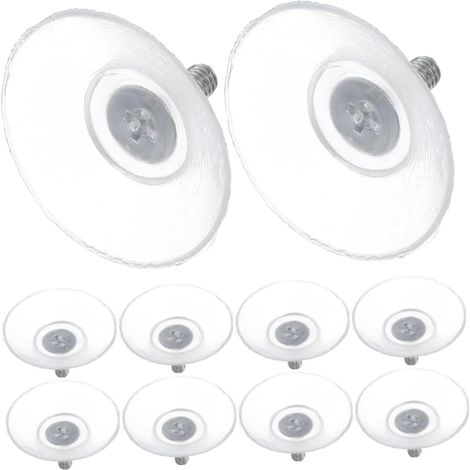 en plastique transparent pour vis de meubles ventouses pour (1/5)