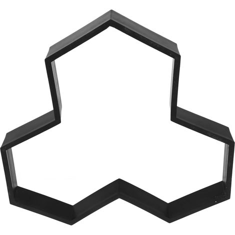 Moule à Béton Plastique pour Pavage Créez des Chemins Personnalisés Votre Jardin Ou Terrasse Et Réutilisable pour Dalles De Pavage Béton (1/5)
