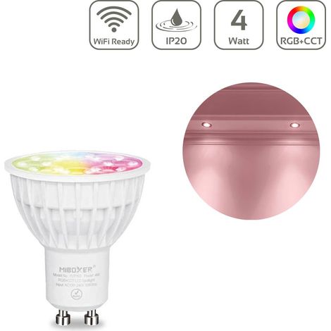 MiBoxer RGB+CCT LED Spot 4W GU10 WiFi ready FUT103 (1/5)