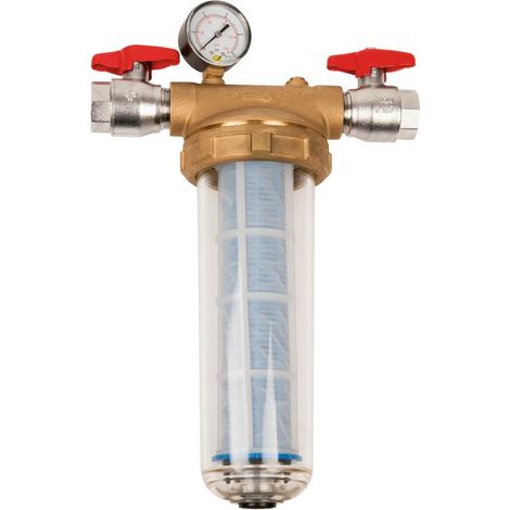 Apic – Station anti calcaire magnétique – Adoucisseur d'eau pour habitations et petites industries – Protection contre l'entartrage – Filtration des particules (1/2)
