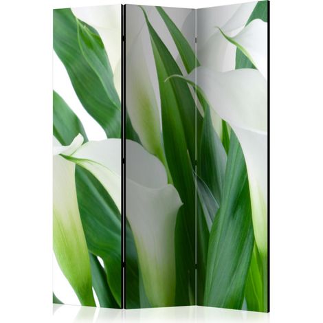 Paravent 3 Volets "Bunch of Flowers Callas" 135x172cm (1/2)