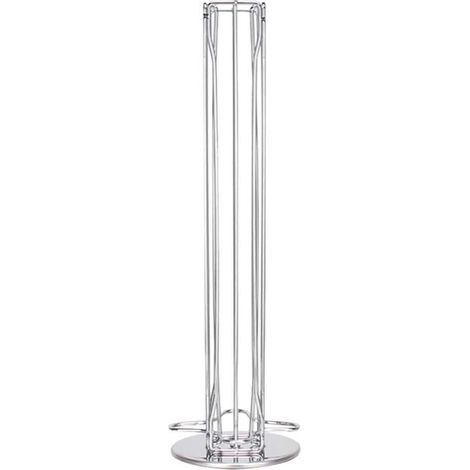 Organizador giratorio para cápsulas de café, soporte robusto con capacidad para 40 cápsulas Nespresso.