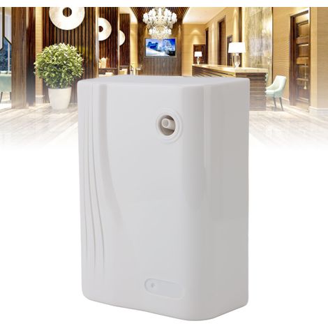 Difusor de aromaterapia automático de pared, silencioso, fabricado en ABS, con mangueras extensibles para el hogar, hoteles y oficinas. (1/5)