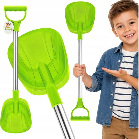 Kindersandschaufel für Garten und Strand, groß, Metall, 50 cm (1/5)