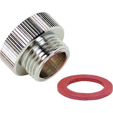 Reduction laiton chromé male 3/4" femelle 1/2" BG
