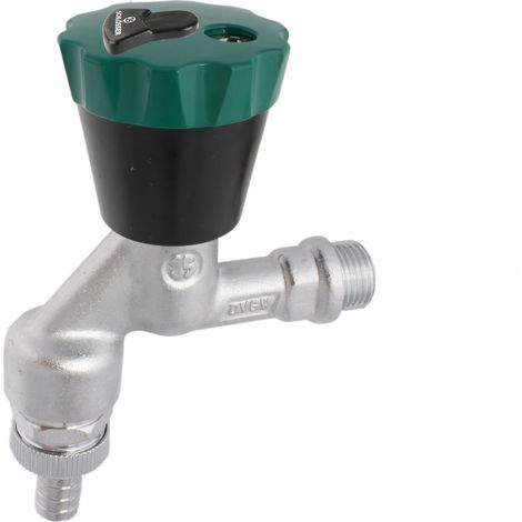 Schlösser 1/2" Wasser Safe Auslaufventil - abschließbar, Rückflussverhinderer