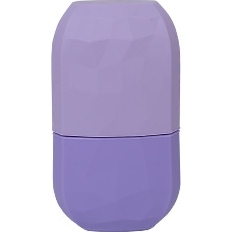 Moule à glaçons en silicone en forme de losange pour femme, violet.