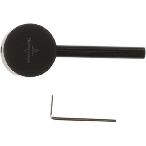 Villeroy & Boch 92738005 Poignée de robinet 80 x 80 mm Anthracite (1/2)