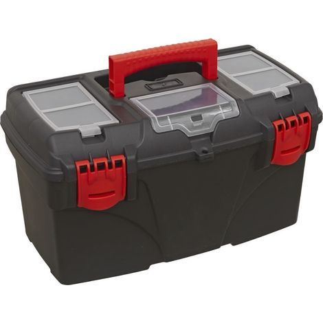 Sealey Tool Box With Tote Tray Tool Chest Bag 17" 430mm AP430 (1/2)