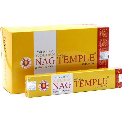 15g Nag Doré - Temple d'Encens- Vendu par 1