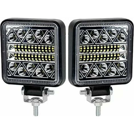BR-Vie 102W Phare de Travail à LED 10200LM Feux de Recul Led 12v, Phare Led Projecteurs pour voiture, tracteur bateau, 12-24v camion, 2 pcs (1/5)