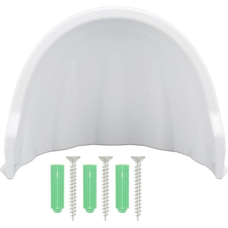 Capot de protection DS-1250ZJ Blanc ABS robuste 28x21x16cm (1/4)