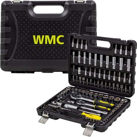 outils à main wmc-tools wmc-41082-5ds 108 pièces 1/4 et 3/8 pouces (1/4)
