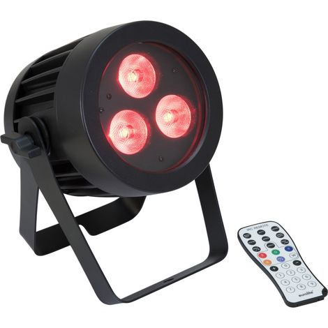 Proiettore esterno Eurolite led ip par 3x8w qcl 30 W 15 gradi (1/5)