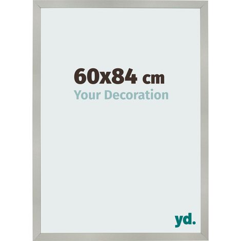 yd. - Cadre photo 60x84 - Argent Mat - MDF - Bologna (1/5)