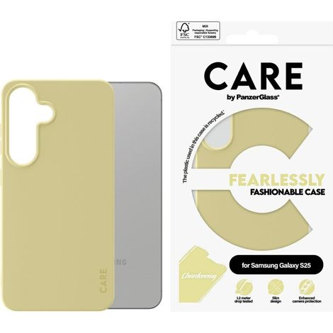 Schutzhülle für Samsung Galaxy S25 PanzerGlass Fashion Chardonnay (1/4)
