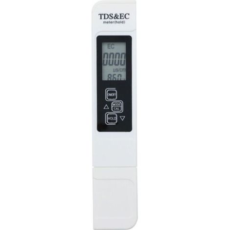 Stylo TDS 3-en-1 pour animaux de compagnie, analyseur de conductivité EC, testeur de qualité de l'eau domestique, affichage numérique haute précision (1/4)