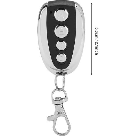 Telecommande V2 Phoenix,Télécommande Portail V2,Télécommande V2 Phox,Porte-Clés V2,Portes De Garage,Pièces D'Ouvre-Porte,Clone Phoenix,Phox,Txc,TRC,Tsc4,Télécommande De Porte De Garage Handy 433 MHz (1/4)