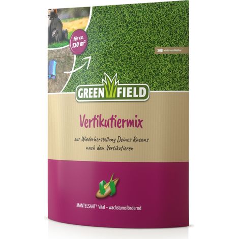 Greenfield Vertikutiermix Mantelsaat Vital 2,5 kg Rasensamen Vertikutierhilfe (1/2)