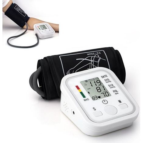 LYERCW - Offre spéciale Pâques  Tensiomètre automatique pour le bras. Blanc.