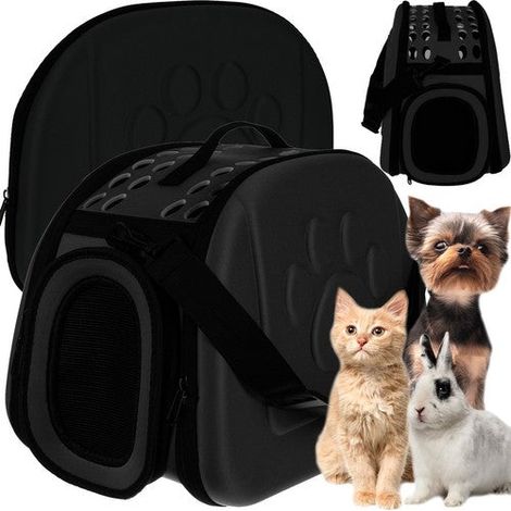 Transporter - borsa per canigatti - nera