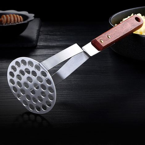 Presse-pommes de terre à main broyeur en inox SUS304 ustensile de cuisine domestique (1/5)