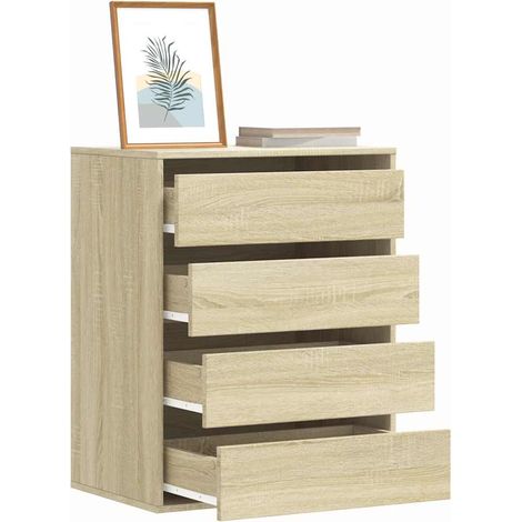 Kommode Sonoma-Eiche 60x41x76 cm Holzwerkstoff