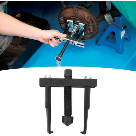 Outil extracteur à deux mâchoires réglable, extracteur de roulements 30 mm-90 mm pour le retrait des pignons de distribution du vilebrequin (VT01394) (1/5)