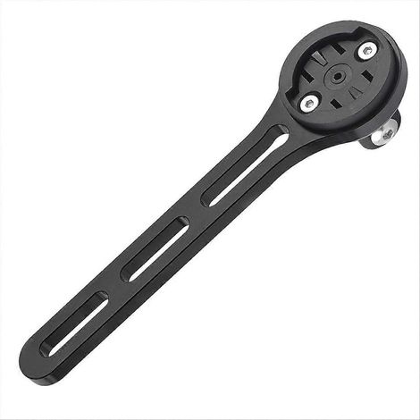 Compteur de vélo GPS avec support de guidon, chronomètre de course et indicateur de vitesse, adapté au VTT et cyclisme sur route, affichage LED, fixation robuste, accessoire pratique pour entraînement (1/5)