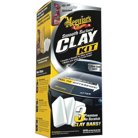 Meguiar's G191700EU Kit Clay per Decontaminazione