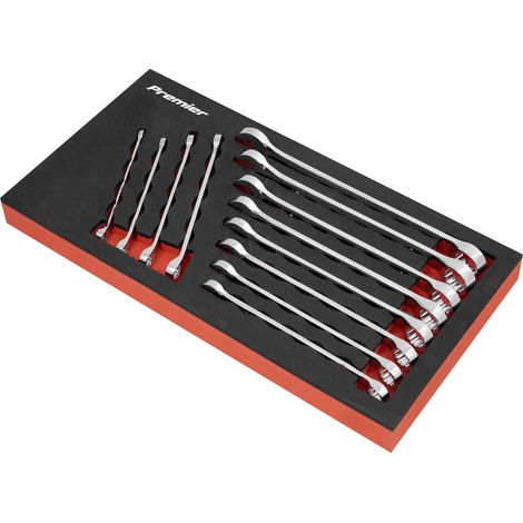 Sealey Combination Spanner Set 12pc Metric AK63012
