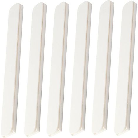 Boîte de rangement Glissière, 264 mm Glissières autocollantes pour tiroirs, Rail de guidage pour tiroirs pour meubles (8 pièces) (1/5)