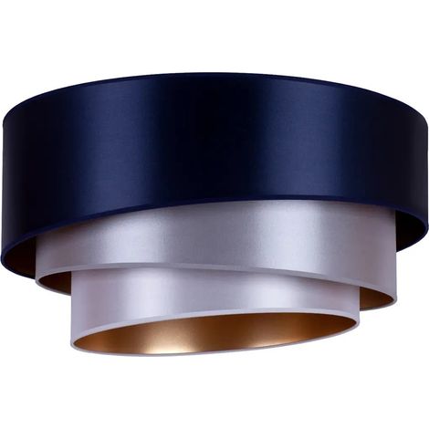 [GEBRAUCHT] B-Ware Euluna Deckenleuchte Lampe Trio ø60cm Led Beleuchtung Navy/Silber/Weiß/Gold