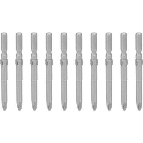 Embouts de tournevis magnétiques à tête croisée, accessoire électrique, 4.5mm, 10 pièces