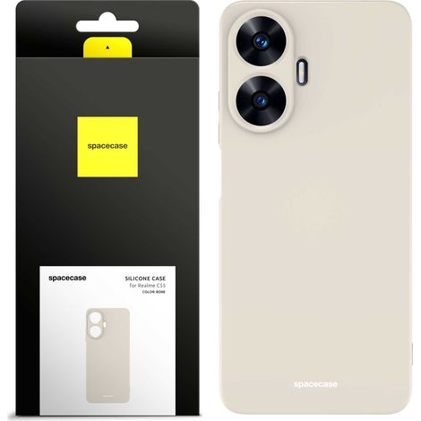 Custodia in silicone Spacecase per Realme C55 bone (1/5)