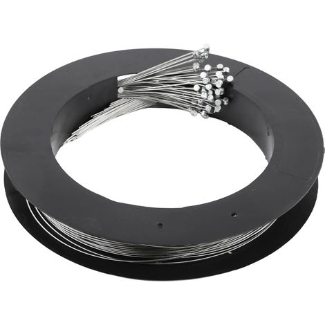 Câble de frein vélo 50 pièces, câble intérieur en acier inoxydable pour frein de bicyclette, câble de dérailleur pour VTT (1/5)