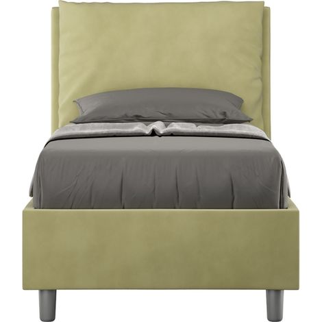 Letto Singolo 80x190 cm Senza Rete Antea Tè Verde (1/5)